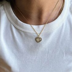 This is our Cotton necklace, a delicate and beautiful piece for any occasion. Size: 45 cm Charm: Material: Stainless steel/ Glass bead Colour: Gold Tarnish resistant We invite you to have a look to our shop https://www.etsy.com/shop/MYNUDEGLOSS/ Free delivery on all Uk orders. Same day dispatch orders before 2pm, Royal mail 2d class Delicate Hypoallergenic Charm Necklaces, Everyday Delicate Hypoallergenic Charm Necklace, Delicate Heart Beads Necklaces For Everyday, Delicate Everyday Necklaces With Heart Beads, Delicate Heart Beads Necklace For Everyday, White Chain Necklace For Valentine's Day Gift, Everyday Hypoallergenic Charm Necklaces, Trendy Heart Charm Necklace For Anniversary, Trendy Necklaces For Valentine's Day Anniversary