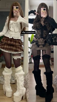 Winter Clothes Inspo Outfit, White Demonia Boots Outfit, Camel Demonia Outfit, Skirt With Tights Outfit Winter, Dressed Down Outfits, Winter Matching Outfits, Camel 311 Outfit, Warm Clothes Outfits, Cute Streetwear Outfits