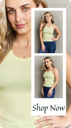 This tank top is the epitome of simplicity and style. Crafted from lightweight, high-quality fabric, it provides a comfortable and breathable fit. Its halter neck design provides support and coverage, while the solid colors add elegance and versatility. The relaxed silhouette flatters all body types and can be dressed up or down. Style with your favorite jeans, shorts, skirt, or tailored pants for any occasion. Shorts Skirt, Eco Friendly Fashion, Take A Seat, Tailored Pants, Basic Style, T-shirt Polos, Women's Tops, Favorite Jeans, Halter Neck