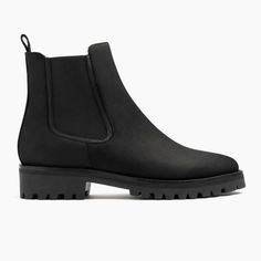 Women's Legend Chelsea Boot In Black Matte Leather - Thursday Boots Jet Set Style, Thursday Boot Company, Thursday Boots, Black Legends, Boot Companies, Slip On Boots, Black Chelsea Boots, Beautiful Boots, Nike Flex