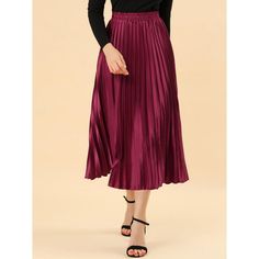 Allegra K Women's Saint Patrick's Day Elastic Waisted Accordion Pleated Metallic Skirt : Target Full Pleated Skirt With Accordion Pleats For Night Out, Spring Night-out Skirt With Folds, Spring Night Out Skirt With Folds, Spring Party Skirt With Folds, Flowy Midi Pleated Skirt For Night Out, Black Midi Skirt With Accordion Pleats For Night Out, Party Maxi Skirt With Folds, Evening Accordion Pleats Pleated Skirt For Fall, Flowy Accordion Pleated Maxi Skirt For Party