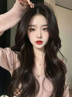 Pop Hairstyles, Makeup Ala Korea, Korean Haircut, Wedding Makeup For Brown Eyes, Goddess Hairstyles, Jena