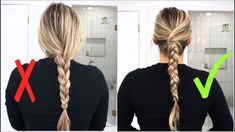 Super Long Hair Braids, Braided Hair Hacks, Braid Hacks Hair Tricks, Braid Hacks Easy Diy, Braided Hairstyle Long Hair, Braid Hacks, Messy Plaits, Easy Upstyles, Braid Hack