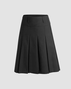 Details: Midi pleated skirtwith high-waist designSkirt Length: MidiMaterials:95% Polyester + 5% Spandex Midi Skirt Pleated, Pleated School Uniform Skirt, Solid Pleated School Uniform Skirt, School Uniform Style Pleated Mini Skirt, Fitted Pleated Skirt With Accordion Pleats For Workwear, Relaxed Fit Pleated Solid Tennis Skirt, Solid Pleated Skirted Skort, Solid Pleated Skort, Pleated Skirt For School Uniform