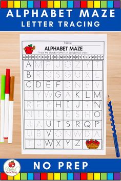 Alphabet letter maze for uppercase letters of the alphabet Alphabet Formation, Letter Maze, Alphabet Activity, Handwriting Activities, Name Tracing, Letter Tracing Worksheets, English Grammar Worksheets, Letter Tracing, Lowercase Letter