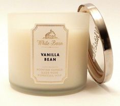 NEW BATH & BODY WORKS WHITE BARN VANILLA BEAN SCENTED CANDLE 3 WICK MADAGASCAR VANILLA BEAN, HOMEMADE MARSHMALLOW, FRESH STEAMED MILK SIZE 14.5 OZ  BURNS APPROXIMATELY  25-45 HOURS Bath & Body Works ANGEL'S REALM POLICIES STATEMENT: WE ENDEAVOR TO SERVE YOUR NEEDS AND TO ACHIVE 100% CUSTOMER SATISFACTION AT ALL TIMES! ANYTHING SHORT OF THIS IS UNACCEPTABLE TO US.  YOU CAN EXPECT A SPEEDY, SAFELY PACKED DELIVERY ON EVERY PURCHASE. OUR GOAL IS TO PROVIDE A QUALITY ONLINE SHOPPING EXPERIENCE FOR EV Bathroom Bath Candles, Bath And Body Woks Vanilla Bean, Bath And Body Works Vanilla Bean Candle, White Barn Candle, Steamed Milk, Homemade Marshmallow, Vanilla Soap, Madagascar Vanilla Beans, 3 Wick Candle