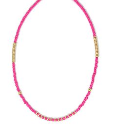 Cute seed bead choker necklace. Mint green/gold seed bead or Fuchsia/gold seed bead sold separately Gold Round Beads Choker For Summer, Gold Choker With Round Beads For Summer, Pink Choker With Tiny Beads For Summer, Gold Tiny Beads Choker For Summer, Summer Pink Choker With Tiny Beads, Summer Gold Choker With Tiny Beads, Gold Necklaces With Letter Beads For Festivals, Pink Festival Choker With Tiny Beads, Trendy Pink Choker With Tiny Beads