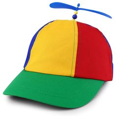 PRICES MAY VARY. IMPORTED : Hand wash recommened Plastic fan attached on top of hat Perfect for crazy hat day, costume party Elastic band enclosure allows for comfy fit 3 DIFFERENT SIZES AVAILABLE : XS/S (50cm; 6 1/2 - 6 7/8), M/L(57cm; 7 - 7 3/8), XL/XXL(61cm; 7 1/2 - 8) Armycrew Helicopter Propeller Fun Party Hat Fits Child to Adult XXL. 50% Cotton, 50% Polyester. IMPORTED : Hand wash recommened. Plastic fan attached on top of hat. Perfect for crazy hat day, costume party. Elastic band enclosu Propeller Hat, Crazy Hat Day, Silly Hats, Funky Hats, Inspired Clothes, Hat Day, Crazy Hats, Hat Storage, Children Top