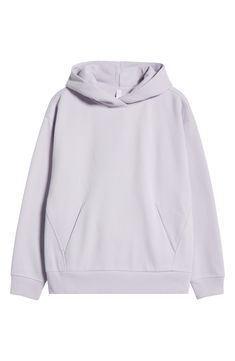 The brand's cushy cotton-rich fleece makes this hoodie as soft as a cloud, and you'll find you're still wearing it long after you've left the gym. 25 1/2" length (size Medium) Fixed hood Ribbed cuffs and hem Kangaroo pocket 60% cotton, 40% polyester Machine wash, tumble dry Imported Sporty Hoodie With Soft Texture And Relaxed Fit, Sporty Hooded Hoodie With Soft Texture, Sporty Long Sleeve Hoodie With Soft Texture, Heather Athleisure Sweatshirt For Loungewear, Soft Texture Hoodie Sweatshirt For Loungewear, Winter Cotton Hoodie With Soft Texture, Sporty Cozy Fit Hoodie With Soft Texture, Sporty Hoodie With Cozy Fit And Soft Texture, Fleece Hoodie With Soft Texture For Loungewear