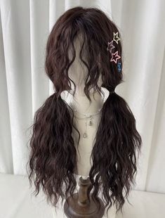 Curly Hair Styling Tools, Pretty Hair Cuts, Hair Inspiration Short, Personal Grooming, Social Art, Ribbon Hairstyle