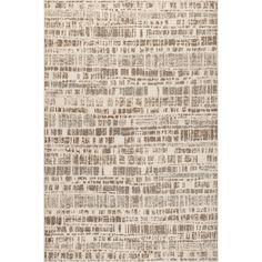 a beige and brown rug with lots of lines on it