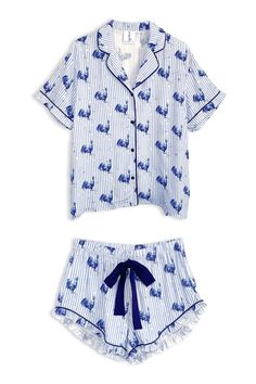 Our easy-to-love short sleeve PJ set will have you lounging around in style. Our hand painted prints are uniquly paired with our favorite silouttes making you feel luxious and comfortable. S-3XL Fabric Content: 100% Rayon  Care: - Wash machine cold - Tumble dry low Coastal Pjs, Cute Pajama Sets For Women, Cute Pjs Set, Pj Sets Aesthetic, Beach Pjs, Preppy Pajamas, Cute Pj Sets, Bridgerton Hair, Room Decor Winter