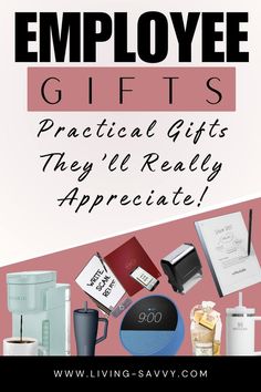 Practical and Appreciated Employee Gifts! Dollar Tree Employee Gifts, Employee Last Day Ideas, Great Employee Gifts, Boss's Day Gift, Team Gift Bag Ideas, Work Prizes Ideas, Work Gift Ideas Employee Appreciation, Office Staff Gift Ideas, Diy Appreciation Gifts For Employees