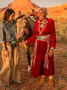 When I rode up to Helen's hogan I had no idea what was in store for us. The most beautiful elder woman in Sleeping beauty turquoise, white hair contrasted by sun weathered skin and draped in traditional red velvet, greeted us. Her brown leathered hands of time, and eyes glazed with light blue halos, seemed almost angelic. The ravages of time and sun left her perfect, a reminder or a hard but beautiful life. She told us about the monuments and the sun. She has many stories to tell, and I can't wa Western Comics, Native American Pictures, Native American Photos, Navajo Nation, Cowboys And Indians, Native American Heritage, American Indian Art, Pow Wow, Native American History