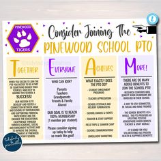 this is an image of a printable poster for the pinewood school photo contest