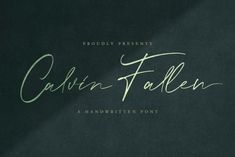 the cursive font and script used for this type of calligraphy is handwritten