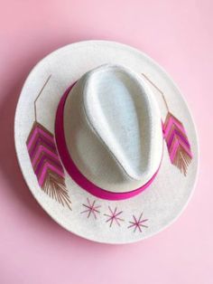 Mykonos Hat (Pink Band)