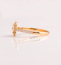 Cushion cut halo ring - made in 14k / 18k rose gold and set with clear, natural, high quality diamonds. This listing is for ROSE GOLD, you can order other colours from the following links: ● Yellow gold - https://www.etsy.com/il-en/listing/715097577/ ● White gold - https://www.etsy.com/il-en/listing/701246352/ CENTER DIAMOND SPECIFICATIONS Shape: Cushion Cut Total Carat Weight: 1.0CT Color: H - I Clarity: VS2 - SI1 SIDE DIAMONDS SPECIFICATIONS Shape: Round Total Carat Weight: 0.33 TCW Color: G + One Carat Engagement Ring, Cushion Cut Halo Ring, Tri Color Ring, Engagement Ring Pave, Cushion Cut Halo, Cushion Diamond Ring, Engagement Ring Halo, Cushion Engagement Ring, Ring Halo