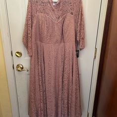 Perfect For A Wedding, Cocktail Party, Or Any Other Semi-Formal Or Formal Event! Size 26, This Dress From Torrid Is Comfortable, Stylish, And Elegant. Pink Lace Midi Dress, Wedding Cocktail Party, Wedding Cocktail, Dresses Pink, Lace Midi, Torrid Dresses, Lace Midi Dress, Pink Lace, Cocktail Party