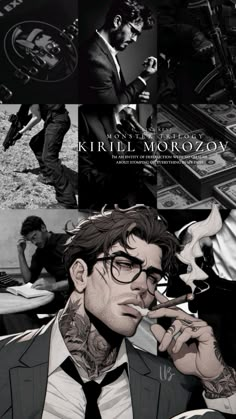 Kirill Morozov Kirill Morozov Aesthetic, Kirill Morozov And Sasha, Kiril Morozov, Monster Trilogy Rina Kent, Kirill Morozov, Romance Series Books, Best Character Names, Dark Books, Rina Kent