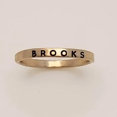 Stackable Name Ring Skinny Ring Name Ring Minimalist Gold Filled Ring Gift for Her Mom Jewelry Stacking Name Ring - Etsy Mom Rings, Names Jewelry, Ring Kids, Jewelry Kids, Block Font, Ring Spacer, Gifts Mom, Name Ring, Engraved Ring