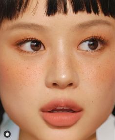 Asian Flat Nose Makeup, Conscience Quotes, Asian Nose, Peachy Makeup Look, Burn Makeup, Warm Tone Makeup, Natural Gamine, Tone Makeup, Skin Tone Makeup