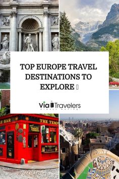 Top Europe travel destinations to explore: historical architecture, breathtaking mountains, vibrant city streets, and scenic parks. Unforgettable Memories, Most Beautiful Cities