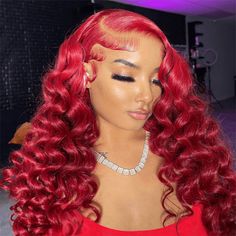 YOU MIGHT ALSO LIKE Dark Orange Ginger Long Straight Hair 13x4 Lace Front Wig Virgin Human Hair Wig 4x4 Glueless Wigs For Black Women-Amanda Hair From $203.49 Glueless Water Wave Wigs Human Hair 4*4 HD Lace Closure Wigs 180% Density With Preplucked Hairline-Amanda Hair From $109.62 Product Details Brand Name Amanda Hair Hair Texture Wand Curly Human Hair Hair Color Burgundy / Dark 99J Hair Length 18-26 Inch Hair Density 150%/180%/250% Density Hair Material 100% Human Virgin Hair Wig Cap Type 13* Pelo Color Borgoña, Loose Deep Wave Hair, Olive Oil Hair, Loose Deep Wave, Wine Hair, Virgin Hair Wigs, Frontal Hairstyles, Deep Wave Hairstyles, Curly Human Hair Wig