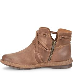 Tarkiln | Born Shoes Casual Leather Boots With Lace-up Fastening, Leather Ankle Moto Boots With Lacing, Beige Stone, Shoes And Boots, Born Shoes, Boot Socks, Mens Sandals, Leather Booties, Chukka Boots