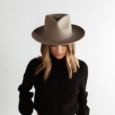 Zephyr Rancher - Sage - GIGI PIP Gigi Pip Hat Outfit, Wide Brim Felt Hat, Gigi Pip, Modern Hippie, Felt Hats, Rancher Hat, Fedora Hat Women, Birthday Shoot, Wide Brim Fedora