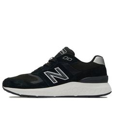 (WMNS) New Balance Walking Fresh Foam 880 v6 'Black White' WW880BK6 New Balance Black Running Shoes With Maximal Cushioning, New Balance Black Running Shoes With Cushioning, Classic Black Running Shoes With Air Max Cushioning, Classic Black Running Shoes With Air Cushioning, New Balance Fresh Foam, Stylish Sneakers, New Balance, Perfect Pair, Walking