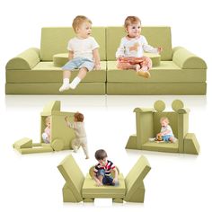 10/11pcs Toddler Kids Modular Play Set Children Couch Sofa Velvet Foam Playhouse About this item 10-PIECE SET DESIGN: The 10-piece set of children's sofa includes 4 basic seat cushion parts, 2 armrest parts, 2 trapezoidal pillows, 2 round seat cushion parts for you Free combination. In addition to the children's sofa, you can also use your child's imagination to easily transform into a playroom, a rocket ship, a fort, a tunnel, a bed, 2 chairs, and more. THE PERFECT GIFT FOR KIDS: If you're looking for a great gift for kids, then you'll love our 10pcs modular kids' sofas. These comfortable cushions are perfect for your little explorer, and older kids can enjoy them too. This kids play couch is perfect for use as a children's floor sofa, spare bed or reading corner sofa. Whether you are usi Toddler Couch, Toddler Sofa, Play Sofa, Fold Out Couch, Playroom Flooring, Kids Couch, Play Couch, Round Seat Cushions, Social Skills For Kids