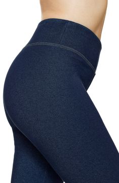 The season's coldest weather won't stop you from looking your best in these ultrastretchy, curve-hugging leggings warmed with a plush lining for extra coziness. Pull-on style Lined 49% polyester, 46% cotton, 5% spandex Machine wash, tumble dry Imported Bootcut Leggings, Boot Cut Leggings, Boot Cut Denim, Denim Leggings, Look Stylish, Cold Weather, Faux Fur, Nordstrom, Spandex