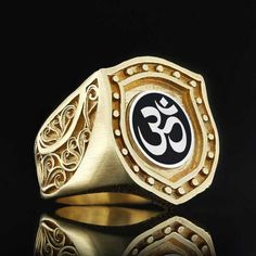 "❥ All of our cargoes are sent by express shipment. Cargoes can be delivered to Europe within 1-2 days after product preparation, to USA and Canada within 2-4 days, to Australia, Asian- Othe American countries and other regions within 3-5 days. Silver Enamel Hinduism Ring, Sterling Silver OM ring, Buddha Ring, Hindu Ring, Boho Ring, Spritual Ring You can have these precious ring models designed with religious symbols for you and for your loved ones. Whether to show your style or simply use them Spiritual Yellow Gold Signet Ring, Symbolic Signet Ring With Polished Finish, Spiritual Ceremonial Rings With Polished Finish, Ceremonial Symbolic Ring With Polished Finish, Symbolic Oval Engraved Ring For Ceremonial Occasions, Spiritual Oval Signet Ring Collectible, Symbolic Engraved Ring With Polished Finish, Spiritual Oval Engraved Ring With Polished Finish, Spiritual Yellow Gold Rings With Polished Finish