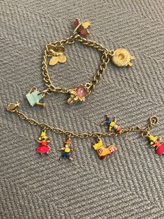 2 Sweet 6" long vintage charm bracelets for little girls Pretty Stacks, Vintage Charm Bracelet, Pittsburgh Pa, Charm Bracelets, Vintage Charms, Pittsburgh, Beauty Book, Jewelry Bracelets, Charm Bracelet