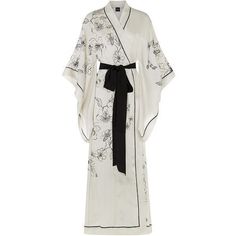 Silk Bathrobe, Long Silk Kimono, Silk Robe Long, Silk Dressing Gown, Mode Kimono, Look Formal, Silk Kimono Robe