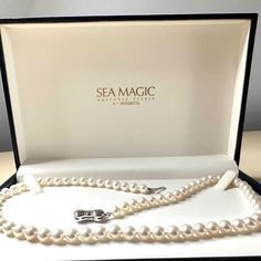 Mikimoto 18 Inch Curated Pearl Necklace In 18k White Gold Condition: New, Never Used. About Me: I Accept Reasonable Offers. Mikimoto Jewelry, Cultured Pearls, About Me, Womens Jewelry Necklace, Gold Color, Pearl Necklace, Jewelry Necklaces, White Gold, Women Jewelry