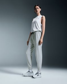 Versatile and easy-going, these comfortable joggers are made for high performance during low-impact workouts | On Women's Movement Joggers Pant in Crater, Size: Large. Travel, low-intensity activities, all-day wear Workout. Performance Running Athleisure Jogging Pants, Athleisure Activewear With Elastic Side Panels In Long Pants, Athletic Fit Activewear With Light Support For Jogging, Sportswear Sweatpants With Elastic Side Panels For Workout, Athleisure Sweatpants With Elastic Side Panels For Workout, Athleisure Activewear Pants With Elastic Side Panels, Workout Joggers With Elastic Side Panels, Light Support Athletic Fit Activewear For Jogging, Athleisure Activewear With Go-dry Technology