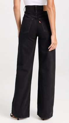 Levi's Ribcage Wide Leg Jeans | Shopbop Shopping Fits, Levi's Ribcage, Looks Country, All Jeans, Mode Inspo, Alexa Chung, Outfit Casual, Mode Inspiration, Outfits Casuales