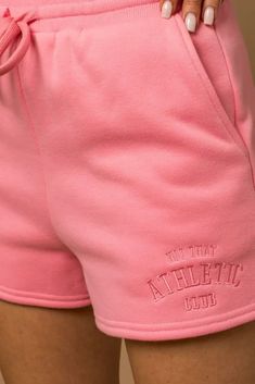 Stay cozy and chic with our Plus Size Pink Athletic Club Sweatshirt Set. This trendy two-piece ensemble features a soft, oversized sweatshirt paired with matching drawstring shorts, perfect for lounging or light workouts. The embroidered "Not That Athletic Club" design adds a playful touch, making it a must-have for your boutique's athleisure collection. 🖤 Complete the look: Add white sneakers for a casual day out Layer with a denim jacket for a cool, sporty vibe Accessorize with a baseball cap Denim Skirt Fashion, Plus Size Romper, Fall Winter Dresses, Club Sweatshirts, Athletic Clubs, Winter Outerwear, Sweatshirt Set, Athleisure Fashion, Swimwear Cover