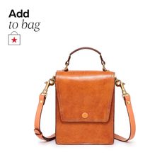 in stock Cognac Crossbody Shoulder Bag With Mobile Phone Pocket, Cognac Crossbody Shoulder Bag With Mobile Phone Holder, Cognac Crossbody Shoulder Bag With Mobile Phone Bag, Cognac Crossbody Shoulder Bag With Phone Pocket, Cognac Crossbody Mobile Phone Bag, Classic Brown Phone Bag For On-the-go, On-the-go Brown Saddle Bag With Mobile Phone Holder, Classic Brown Phone Bag With Removable Pouch, Classic Crossbody Box Bag For Mobile Phone