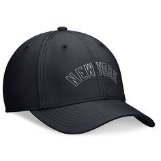 Top off any fan look with this New York Yankees Evergreen hat. Crafted by Nike, it features bold graphics across the front and a flex design for all-day comfort. The Dri-FIT fabric wicks away moisture, perfect for when the on-field New York Yankees action heats up. Structured fit Mid Crown Officially licensed Material: 98% Polyester/2% Spandex Stretch fit Imported Curved bill Dri-FIT technology wicks away moisture Wipe clean with a damp cloth Brand: Nike Embroidered graphics Six panels with eyel Nike Dad Hat With Curved Brim, Nike Snapback Hat With Curved Visor, Nike Adjustable Snapback Hat With Curved Visor, Nike Curved Brim Baseball Cap For Sports, Nike Baseball Cap With Curved Brim For Sports, Nike Curved Brim Baseball Cap For Streetwear, Nike Dad Hat With Curved Brim For Streetwear, Nike Curved Brim Dad Hat For Streetwear, Nike Dad Hat For Streetwear With Curved Brim