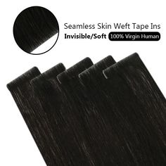 Invisible Tape in Hair Extension >What is Invisible Tape in hair extension< Sunny Hair invisible seamless virgin hair injection tape in hair extensions are made with 100% pure virgin human hair with full cuticle in same direction. They offer a lightweight and invisible look, which makes the hair look like growing from the scalp. They are natural and long-lasting. >Why Choose Sunny Hair Injection Tape< Premium hypoallergenic tape adhesive: strong, safe, and non-damaging. The extension can be reus Microlink Hair Extensions, Sunny Hair, Bonded Hair Extensions, Hair Extension Care, Sew In Hair Extensions, Tape Ins, Straight Hair Extensions, Real Human Hair Extensions, Halo Hair Extensions