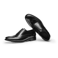 Introducing our Refined Leather Polished Classic Oxford Shoes, the epitome of timeless elegance and sophistication. Crafted with the finest quality genuine cow leather, these shoes exude luxury and style. Designed for ultimate comfort, our Oxford shoes feature a plush pigskin insole that molds to the contours of your feet, providing all-day support. Elevate your footwear collection with these timeless classics that are sure to make a lasting impression. Timeless Wingtip Dress Shoes For Galas, Timeless Wingtip Leather Shoes For Galas, Timeless Pointed Toe Dress Shoes With Goodyear Welt, Classic Formal Patent Leather Lace-up Shoes, Luxury Black Oxford Dress Shoes, Classic Patent Leather Lace-up Shoes For Formal Occasions, Timeless Formal Wingtip Leather Shoes, Luxury Wingtip Dress Shoes For Formal Occasions, Elegant Formal Loafers With Goodyear Welted