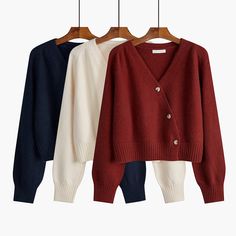 This is perfect for those who are looking for a clothing for a good price. It is fashionable, stylish, and it will look great on anyone who wears it. Do you wanahavit? Fringed Cardigan, Solid Color Outfits, Autumn Sleeve, Crop Sweater, Cardigan Sweaters For Women, Solid Clothes, Casual Fall Outfits, Short Jacket, Sweater Knit