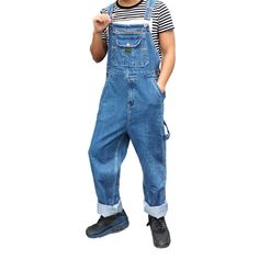 Bring back the 90s with our unrubbed men's denim dungaree from the 2023 Spring-Summer Collection ââ‚?an iconic piece that'll make you stand out in every crowd!Why You'll Love ItThis dungaree is designed to keep you stylish. comfortable. and on-style. Its medium wash and loose fit provide a timeless look and fit type that you can rock day or night. Plus. the suspenders & buttons closure. intricately painted prints. and sanded finish all come together to make this an unforgettable piece.Unmissable Blue Straight Leg Overalls For Streetwear, Blue Straight Leg Denim Jumpsuit For Streetwear, Dark Wash Relaxed Fit Shortalls With Pockets, Relaxed Fit Dark Wash Shortalls With Pockets, Blue Denim Overalls For Streetwear, Blue Denim Jumpsuit For Streetwear, Cotton Overalls For Streetwear, Cotton Overalls With Pockets For Streetwear, Washed Blue Denim Utility Overalls