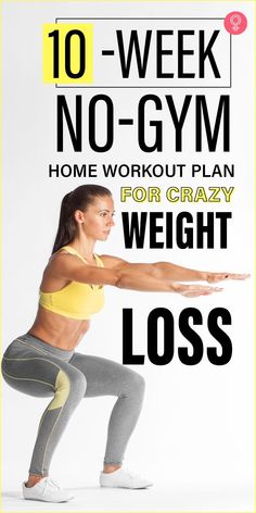 10 Week Workout, Workout Fat Burning, Home Workout Plan, Week Workout, Gym Home, Fitness Home, Body Wrap, Weight Workout