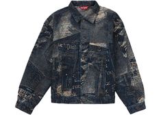 Buy and sell StockX Verified Supreme streetwear on StockX including the Supreme Archive Denim Jacquard Trucker Jacket Blue and thousands of other streetwear clothing and accessories. Supreme Archive, Denim Trucker Jacket, Hot Sneakers, Men Fashion Casual Outfits, The Supreme, Trucker Jacket, Cool Sweaters, Streetwear Outfit, Jean Paul Gaultier