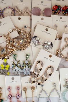 Wholesale jewelry lots. High quality assorted big earrings pack. big statement bling earrings mixed as pictures. Those are well designed for high end department stores or global fashion companies retail priced at $18 to $65 per pair. Pictures are examples of styles and many of them will be in the pack. No duplicate styles and all brand new. Each pieces are one of kind styles that can't be found in the markets. There are so many things you can do with those styles. Resell, display for fashion sto Chic Rhinestone Earrings For Gift, Trendy Chandelier Earrings For Parties, Trendy Bling Crystal Earrings For Gifts, Trendy Bling Drop Earrings, Trendy Gold Bling Earrings, Trendy Crystal Earrings With Bling For Party, Trendy Bling Crystal Earrings For Party, Trendy Crystal Bling Earrings For Party, Trendy Crystal Earrings With Rhinestones