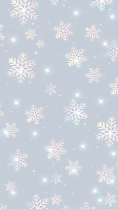 snow flakes on a light blue background